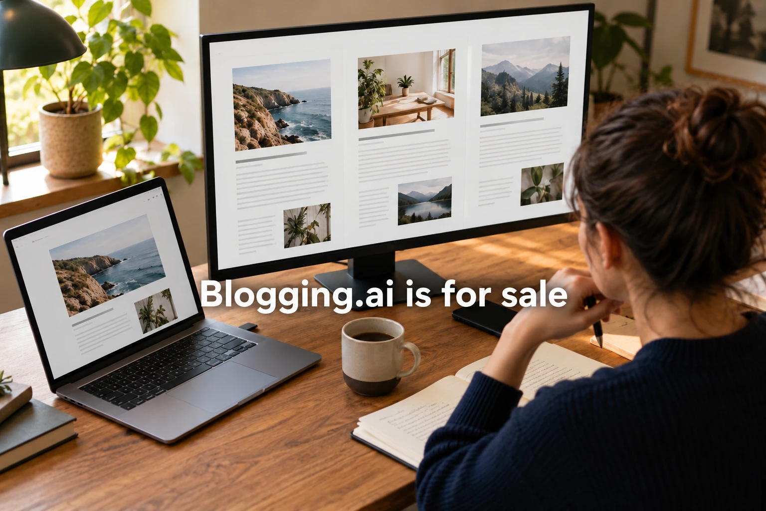 Editor comparing publishing platform workflows